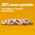 thumbnail image 3 of Pedigree High Protein Chopped Chicken & Duck Flavor Adult Soft Wet Dog Food, (12) 13.2 oz Cans, 3 of 12