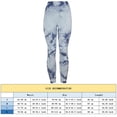 thumbnail image 1 of Mujer Yoga Pantalones Seamless Tie Dye Casual Leggings para Gimnasio Deportes (L Azul) Ndcxsfigh Para Estrenar, 1 of 5