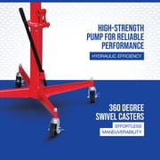 Strongway Transmission Jack, 1000-Lb. Capacity, 65.75in. Lift Height