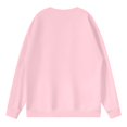 thumbnail image 5 of Wyzesi Chandails en Molleton Rouges pour Femmes Chandails en Molleton pour Femmes Chandails en Molleton Versized Col Rond Manches Longues Pull-Over Chandails en Molleton de Maternité Plusblack Chandails en Molleton pour Femmes Ajustés, 5 of 5