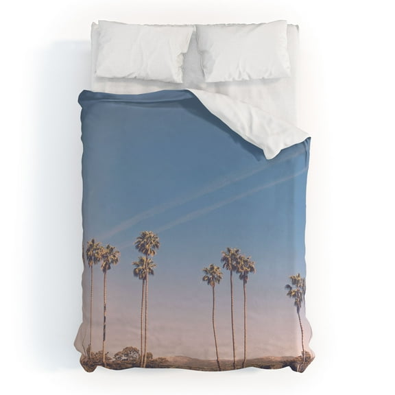 Society6 Ann Hudec Golden State of Mind Duvet Polyester Full + Pillow Shams Kit- 79" X 79"
