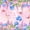 Pink Blue 01, variant on Manfei Kawaii Butterfly 7-Piece Twin Bedding,Cartoon Monogram C Bedding Comforter Set,Multicolored,Pink Reversible