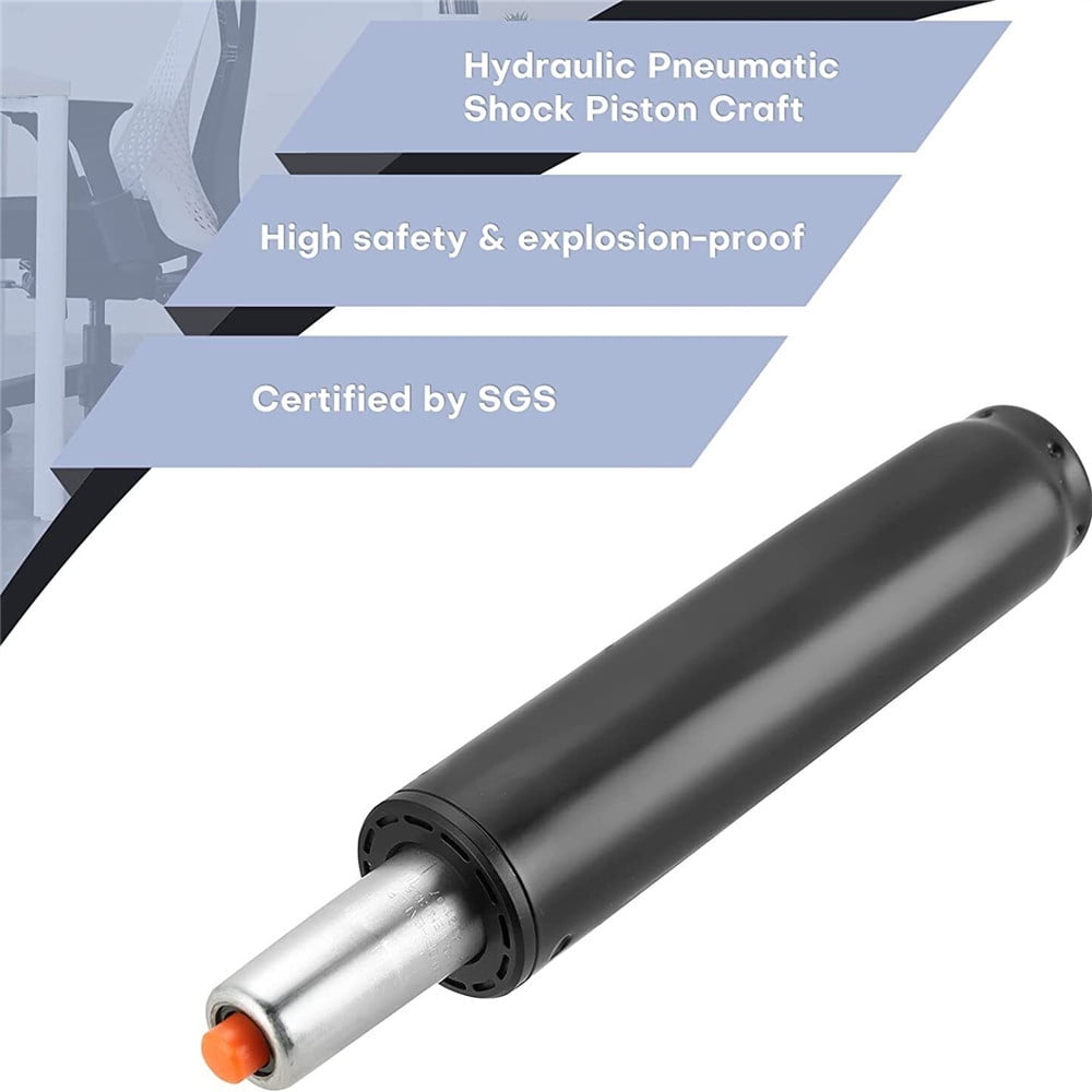 TOPCHANCES Universal Office Chair Gas Lift Cylinder Replacement, Heavy Duty Lift Cylinder fits Most Office Chair and Swivel Chair, Extendable Length: 9.8"-13.6''