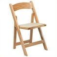 thumbnail image 1 of Bowery Hill Chaise Pliante en Bois Naturel, 1 of 3