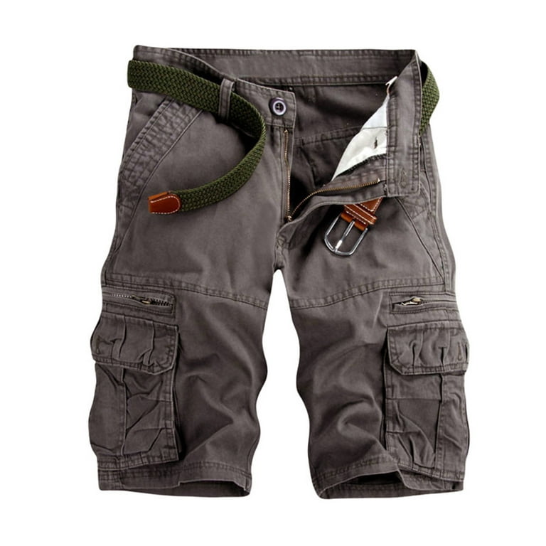 Men's Hiking Cargo Shorts Big and Tall Quick Dry Outdoor Tactical Work  Shorts with Multi Pockets for Fishing Travel Cargo Hiking Shorts Men 2024 