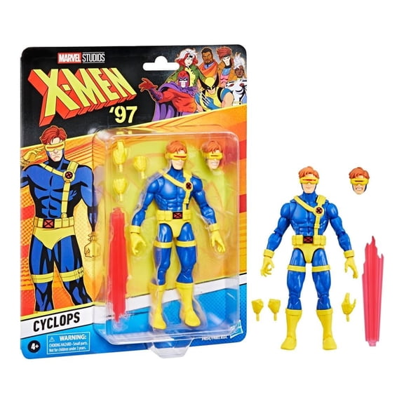 Figura de Acción Hasbro Marvel Ciclope 6 Pulgadas Xmen 97 Legends