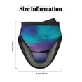 thumbnail image 3 of Pofeuu Night At Lake Aurora Print Thickened Mini Silicone Oven Mitts Heat Resistant, Rubber Oven Mitt Gloves, Finger Pinch Grips, Pot Holder, Silicone Potholder, 3 of 7