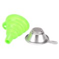thumbnail image 5 of FRCOLOR SLA funnel 2 in 1 Resin Transferring Funnel Set Silicone Foldable Funnel Metal Funnel for DLP SLA UV Photocuring 3D Printer Part (Random Color),3.39"X2.28"X1.26", 5 of 5