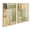 Natural, variant on Kate and Laurel Sylvie United Colors III and IV Framed Canvas Wall Art Set by Amy Lighthall, 2 Piece Set 23x33 Gold, Modern Soft Watercolor Abstract Art Set for Wall Home Decor