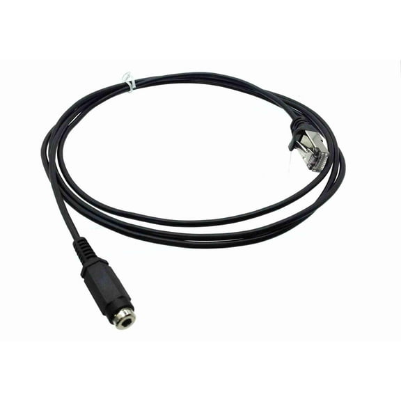 RJ45 (male) to Single 3.5mm (female) Cable for AXIA - 6 feet