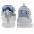 thumbnail image 4 of Frozen Toddler Girls Anna And Elsa Hook And Loop Sneakers, White, Size: 6, 4 of 6