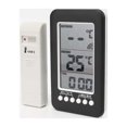 thumbnail image 2 of Horloge Sans Fil LCD Intérieur Extérieur Mesure de Température Électronique Numérique, 2 of 9