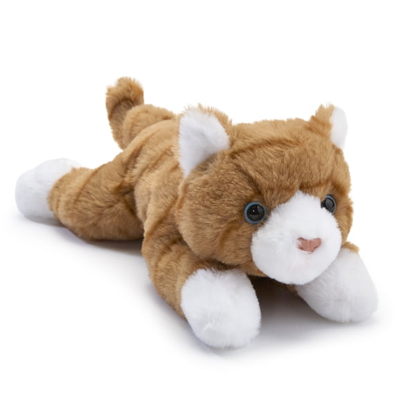 Hugs and Cuddles Rescue Center 10" Tabby Plush, Ultra-Soft Stuffed Cat, Includes Adoption Certificate, Soft & Huggable