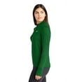 thumbnail image 2 of DH4951 Nike Women's Dri-Fit Element Long Sleeve Dark Green/White L, 2 of 3
