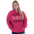 thumbnail image 4 of Proud Dog Mama Mom Owner Animal Lover Hoodie Sweatshirt Women Brisco Brands S, 4 of 6