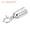 Silver, variant on Uxcell 1.6" Stanchion Rope End Stopper Cord End Caps Barrier Rope End Cap Snap Hooks for Crowd Control, Golden