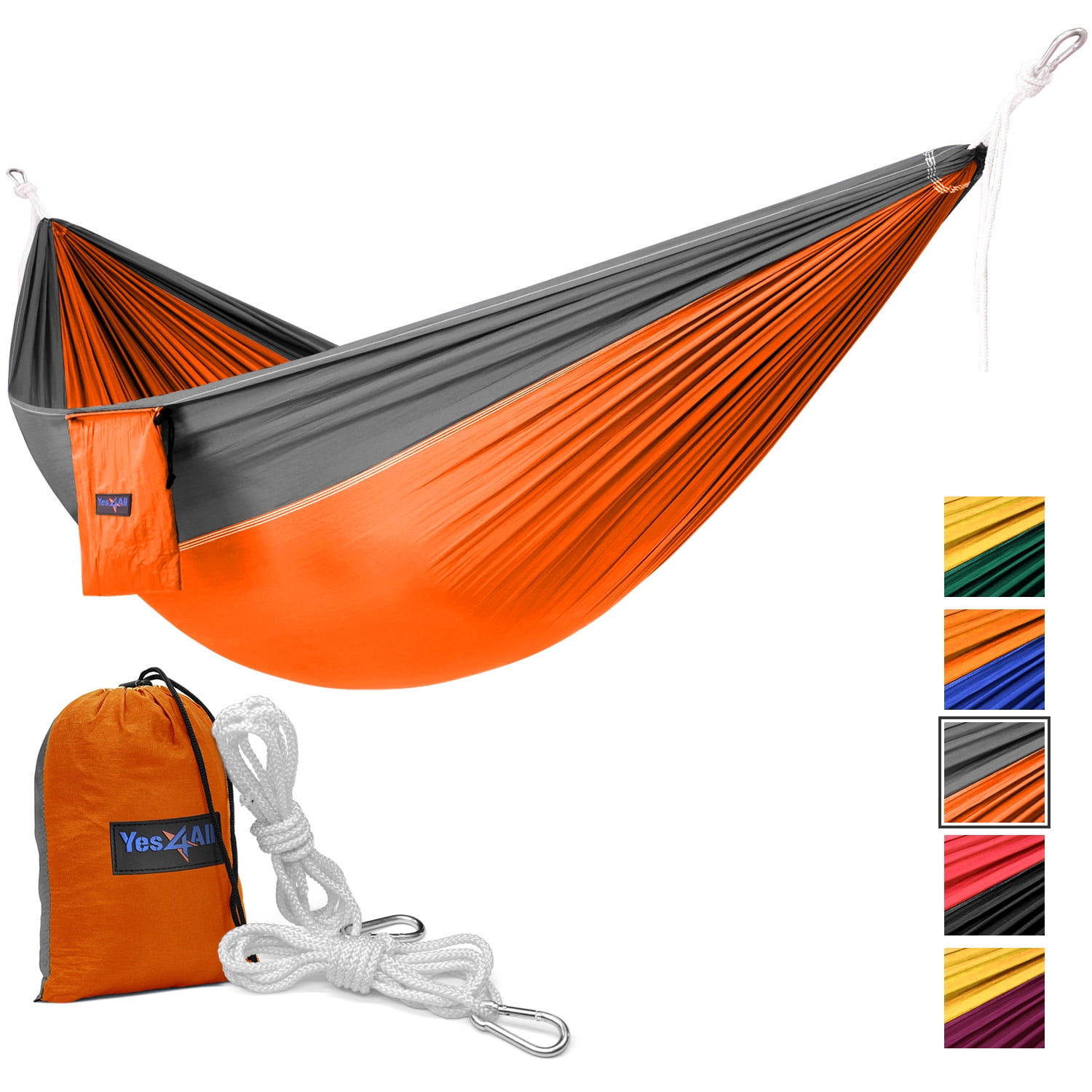 Yes4All Lightweight Double Camping Hammock with Carry Bag by Yes4All