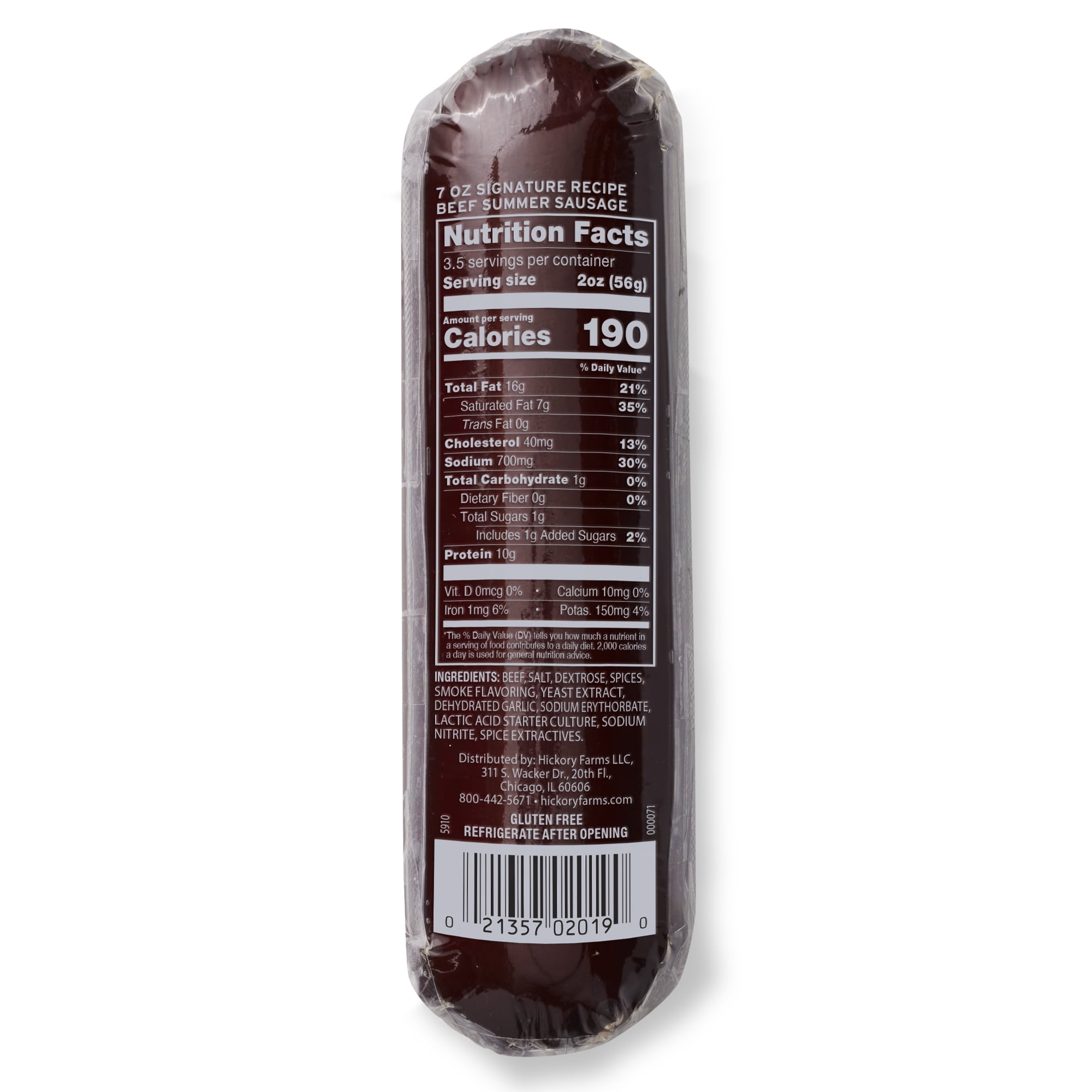 (3 pack) Hickory Farms Signature Beef Summer Sa ge 7 oz - Pantry, Gourmet Meat