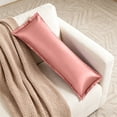 thumbnail image 6 of Xecvkr Body Pillowcase Waterproof Long Ice Silk Pillow Cover Soft Silkys Smooth Breathable Lightweight Washable Zippered for Couple Bedroom Home Sleeping Bronze, 6 of 6