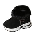 thumbnail image 2 of Taylonsss Women's Low-Heel Snow Boots with Star Decorations and Side Zipper Thick-Soled Warm Winter Boots for Casual Wear Comfortable Height-Increasing Plus-Size Boots, 2 of 8