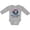 AC-Heather Grey, variant on Inktastic Mimi and PopPop Love Me Boys Long Sleeve Baby Bodysuit