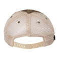 thumbnail image 3 of Tropic Hats Adult Embroidered Shamrock/Clover Legacy Snapback Trucker Ballcap - Olive/Khaki, 3 of 3