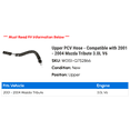 thumbnail image 2 of Upper PCV Hose - Compatible with 2001 - 2004 Mazda Tribute 3.0L V6 2002 2003, 2 of 2