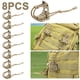 thumbnail image 1 of DQrwqpou Clip Encuadernación MOLLE Gear Organizador Multifunción Hebilla (Caqui), 1 of 7