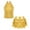 Gold, variant on TiaoBug Kids Girls Shiny Sequins Crop Top with Pleated Skirt Jazz Hip Hop Performance 2 Piece Dance Outfit Silver 12