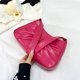 thumbnail image 5 of Bolso de axila para mujer, bolso de mano con nudo de lazo, bolso de mano elegante, bolso de compras (rosa roja) Ndcxsfigh Para Estrenar, 5 of 8