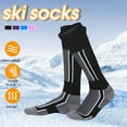 thumbnail image 6 of Waterproof Long Warm Breathable Ski Socks Thicken Winter Sports Men Women Cotton, 6 of 10