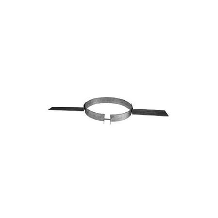 

4 x 6 in. Direct Vent Pro Poof Support Direct Vent Pipe for Gas Fireplaces & Gas Stoves
