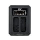 thumbnail image 1 of Cargador de batería JJC EN-EL14a EN-EL14 USB de doble ranura para Nikon, 1 of 9
