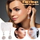 thumbnail image 4 of Fiudx Pendientes de Borlas de Moda, Aros Brillantes con Diamantes de Imitación Cúbicos, Elegantes Joyas de Aleación, Ideales para Banquetes de Boda, Uso Diario, Regalo., 4 of 6