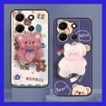 SJGPhone Case For infinix Note30 4G/X6833B, Cartoon protective phone lens protection Kickstand