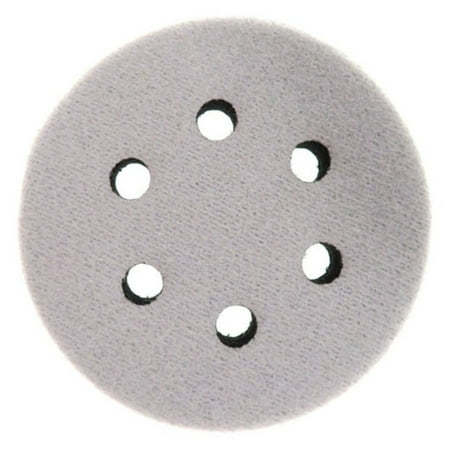 

3 Inch 75mm 6 Holes Soft Sponge Cushion Tray Sandpaper Pad Pneumatic Polishing