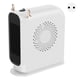 thumbnail image 1 of Calentador eléctrico para espacios, calentador eléctrico portátil versátil de calentamiento rápido para el hogar, oficina, suministros de invierno, enchufe blanco de la UE de 220V, 1 of 10
