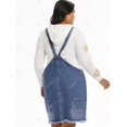 thumbnail image 3 of Vestido Talla Extra Rasgado Dulce Rosegal Vestidos casuales de talla grande, 3 of 5