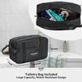 thumbnail image 4 of STOVER 100L Rolling Duffel Backpack With Wheels, Unisex Adult XX-Large 34 Inch Durable Travel Bag With Toiletry Bag, Black, 4 of 7
