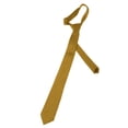 thumbnail image 4 of Mens Solid Honey Gold Ties Necktie, 4 of 5