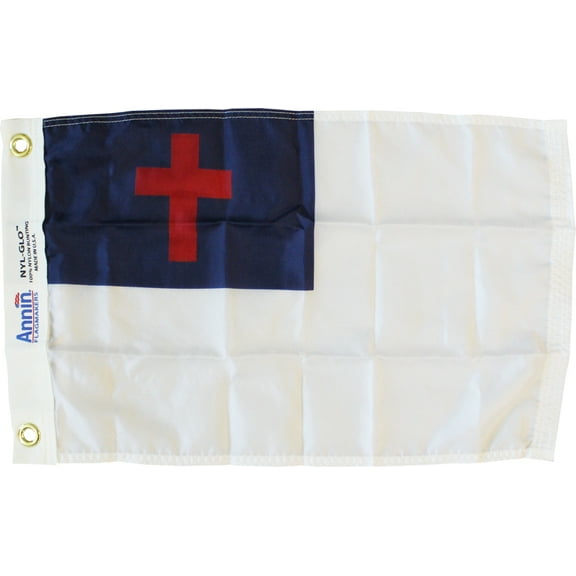 Christian - 12"X18" Nylon Flag