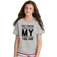 thumbnail image 3 of Personality and Attitude Funny Quote Crewneck T Shirts Boy Girl Teen Brisco Brands L, 3 of 6
