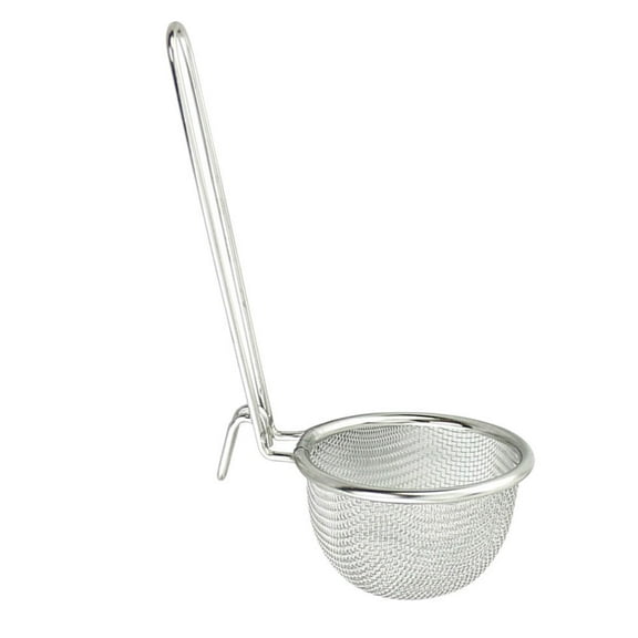 Stainless Steel Skimmer Spoon Fine Mesh Ladle for Pasta