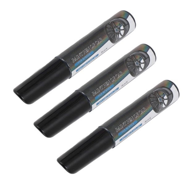 Pintura De Retoque Para Automóviles, Pluma Removedora De Rayones De Pintura De Autos De Secado Rápido Resistente A La Intemperie Fácil De Usar Negro 10ml Para Automóviles
