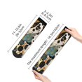 thumbnail image 4 of Rocae Abstract Dalmatian Art for Premium Adult Socks,Comfortable, Breathable, and Durable Socks, Perfect for Everyday Wear, 4 of 7