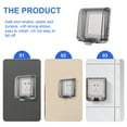 thumbnail image 5 of OUNONA 1 Set Outdoor Waterproof Socket Cover Outdoor Plug Cover Waterproof Plug Cover, 5 of 8