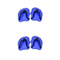 thumbnail image 1 of Eigraketly 1 par de paletas de mano para adultos y niños con correa ajustable, paleta de natación para principiantes, entrenamiento para buceo, Type1 NO1 Eigraketly CBP228601, 1 of 5