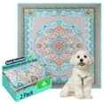 thumbnail image 1 of Almohadillas reutilizables para orinar para perros Aitmexcn, lavables, 60 x 60 cm, paquete de 2, 1 of 4