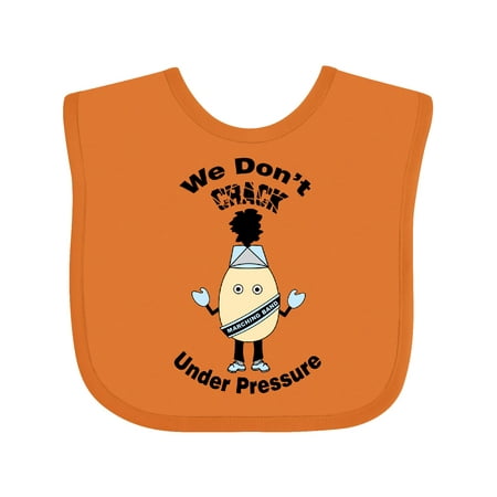 

Inktastic Marching Band Pressure Egghead Gift Baby Boy or Baby Girl Bib