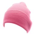 thumbnail image 4 of Empire Cove Knit Cuffed Beanie Hat Cap Warm Winter Men Women Soft Toboggan Pink, 4 of 6